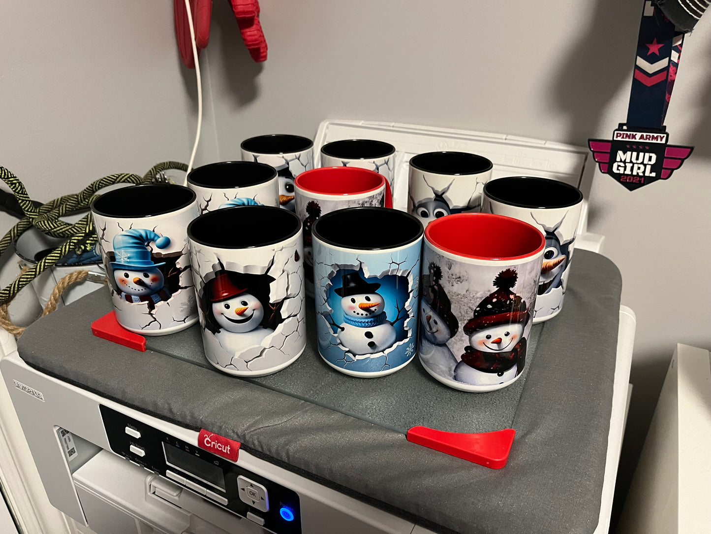Snowman Mugs