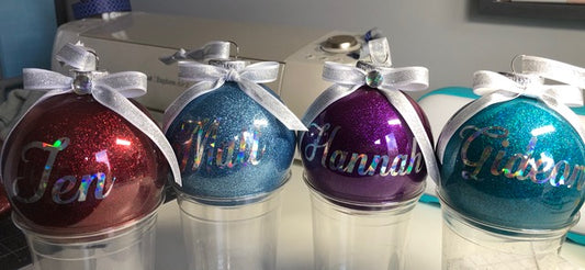 Custom Name Ornaments