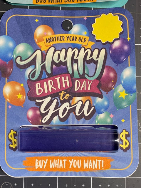 Happy Birthday Money Card