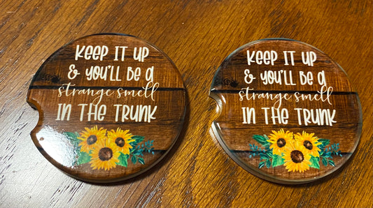 Fun Car Coasters