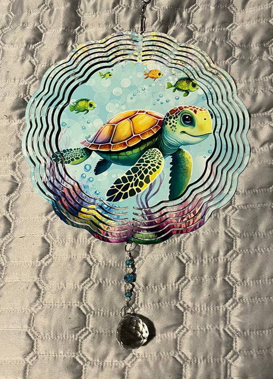 Sea Turtle Windspinner