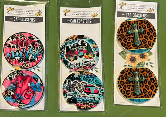 Bold Car Coasters