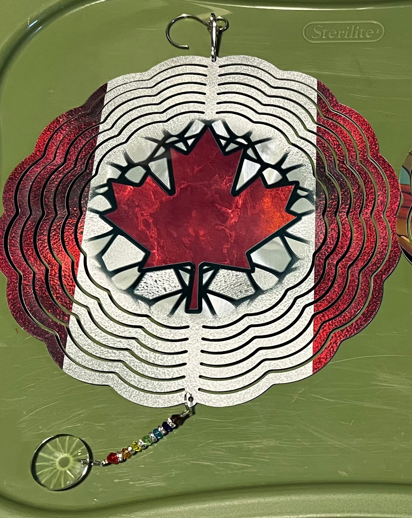 Canadian Flag Windspinner