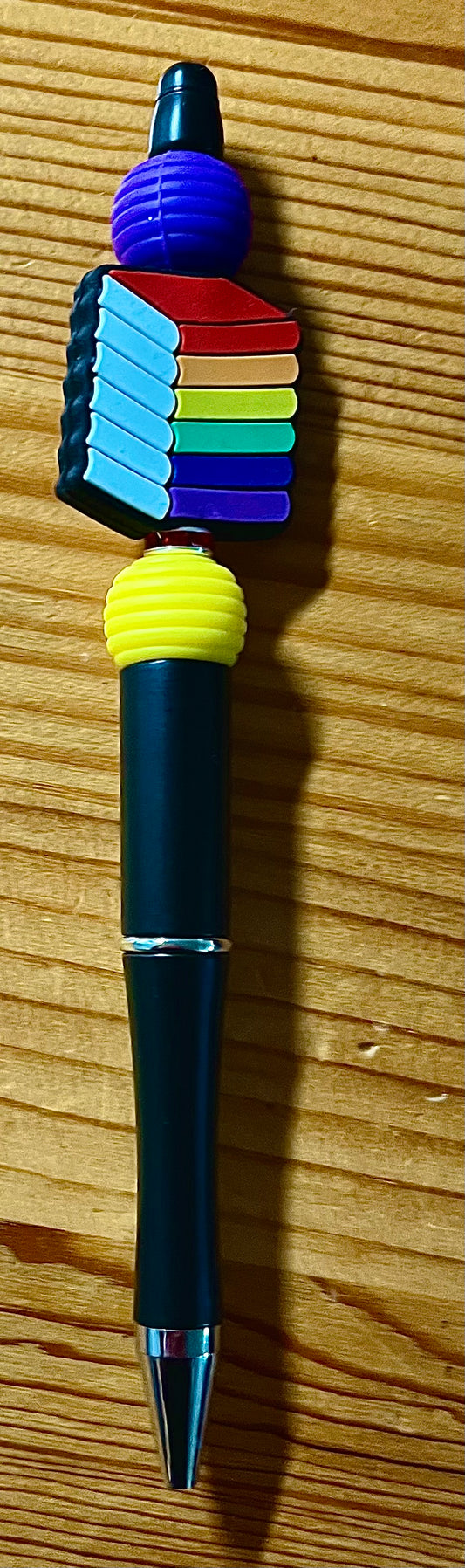 Colourful Book Beaded Pen