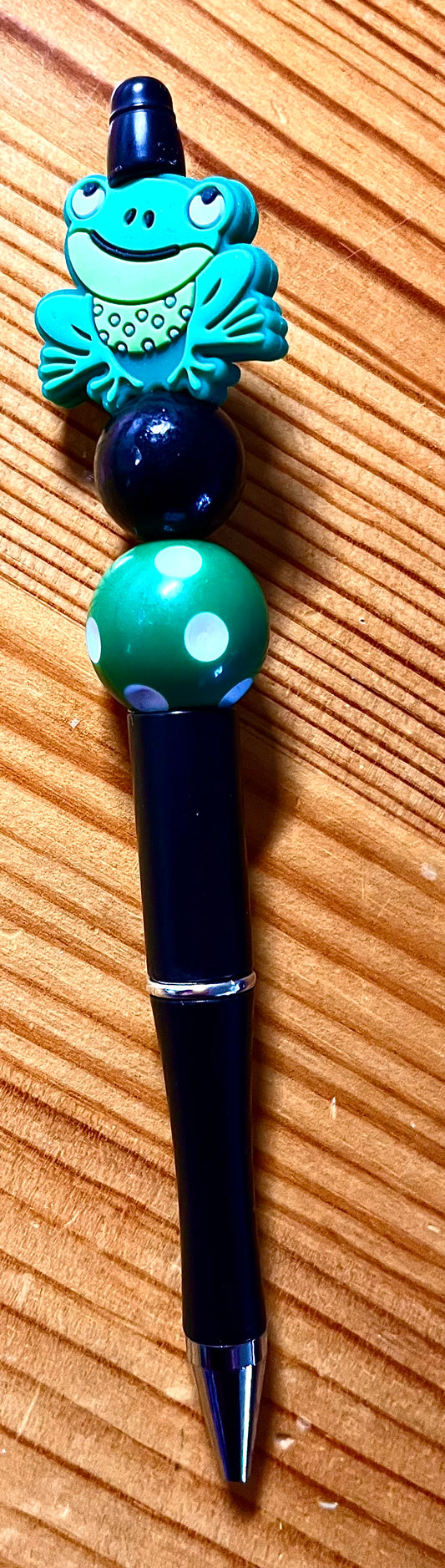 Frog Beaded Pen