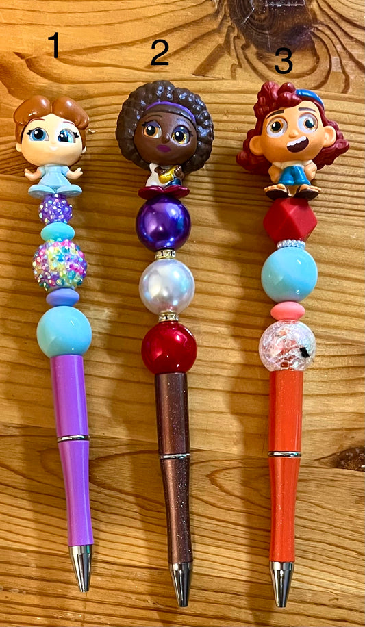 Doorable Beaded Pens 1-3