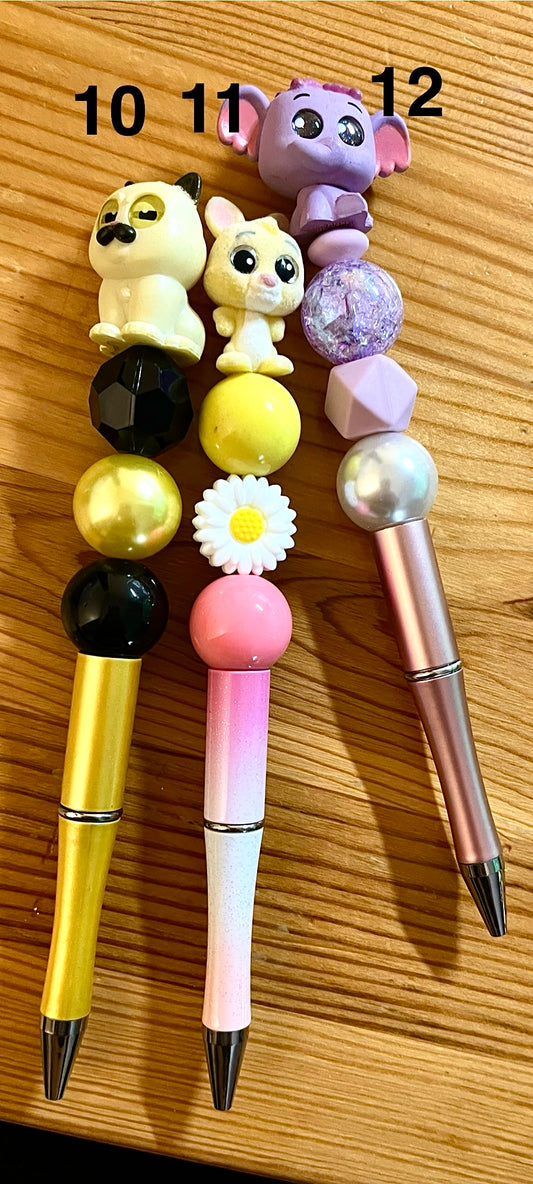 Doorable Beaded Pens 10-12