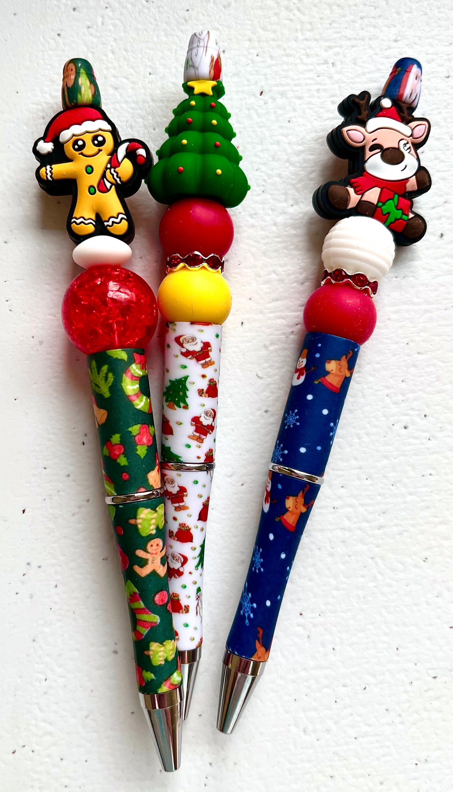 Christmas Beaded Pens 4