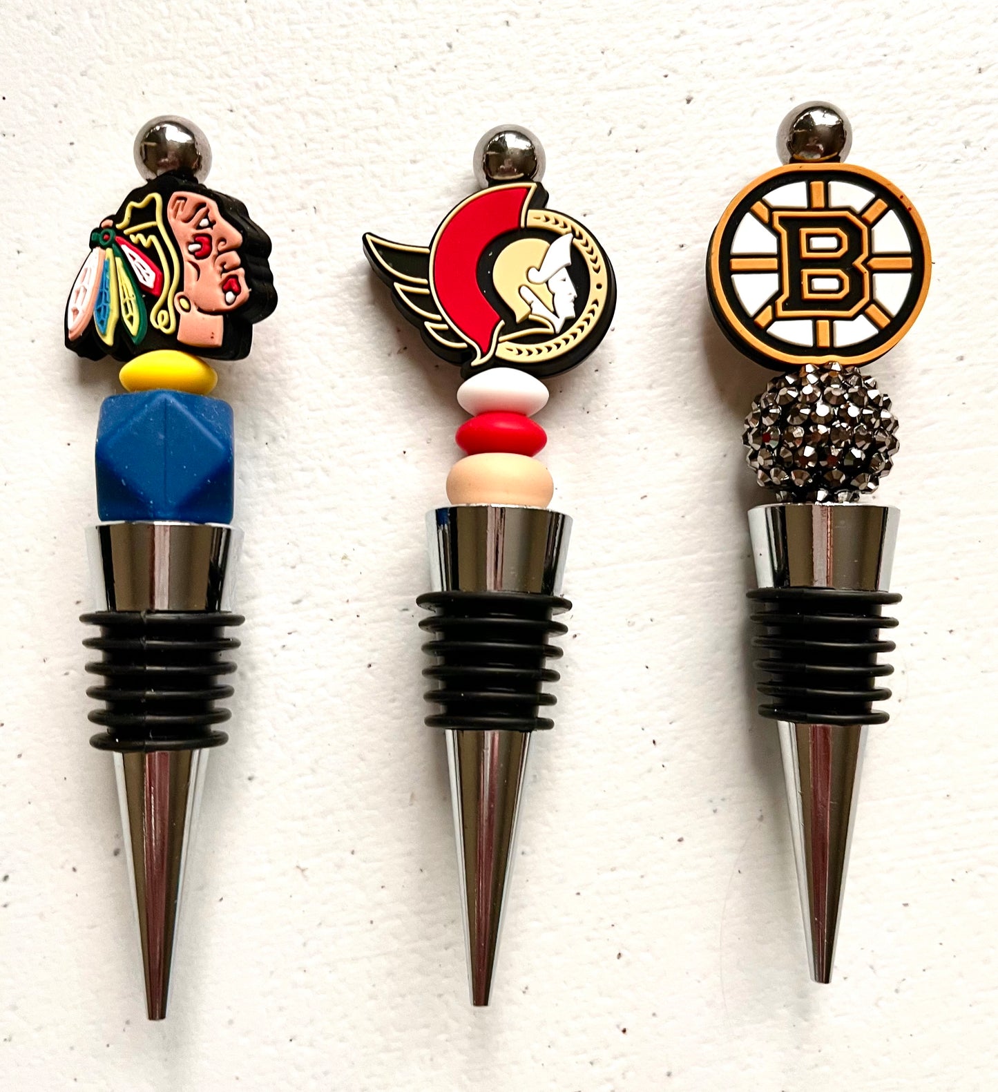 NHL Wine Bottle Stoppers 1